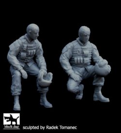 画像1: BLACK DOG[F35143]1/35 現用米 戦車兵セット#2(F35141+F35142)