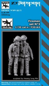 BLACK DOG[F35163]1/35 消防士セット#3