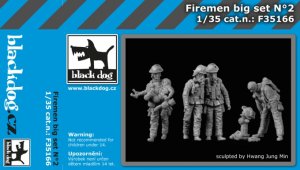 画像1: BLACK DOG[F35166]1/35 消防士バリューセット#2 (1)