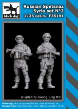 BLACK DOG[F35191]1/35 ロシア スペツナズ シリア紛争 2体セット #2