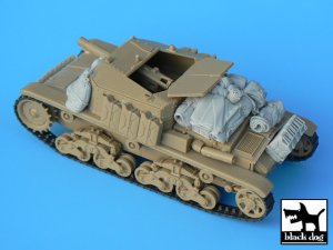 画像1: BLACK DOG[T35004]1/35WWII伊 M40 75/18セモベンテ アクセサリーセット (1)