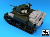 BLACK DOG[T35027]1/35WWII米 M3A1スチュアート アクセサリーセット