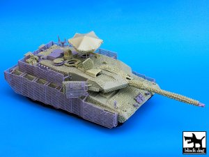 画像1: BLACK DOG[T35039]1/35現用カナダ レオパルト 2A6M CAN バラクーダ偽装網 (1)