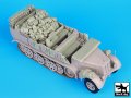 BLACK DOG[T35072]1/35WWII独 Sd. Kfz8 18トンハーフトラックアクセサリー「バリュー」セット