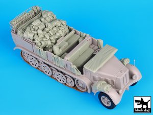 画像1: BLACK DOG[T35072]1/35WWII独 Sd. Kfz8 18トンハーフトラックアクセサリー「バリュー」セット (1)