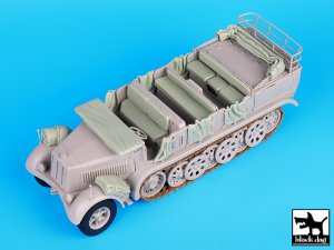 画像1: BLACK DOG[T35073]1/35WWII独 Sd. Kfz8 18トンハーフトラックアクセサリーセット (1)