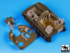 画像1: BLACK DOG[T35101]1/35現用米 M109自走砲 インテリアセット (1)