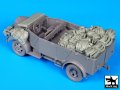 BLACK DOG[T35105]1/35WWII独 Kfz.70 MB1500 アクセサリーセット