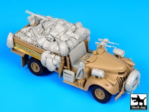 画像1: BLACK DOG[T35109]1/35WWII英 SAS シボレー 北アフリカ アクセサリーセット #2 (1)