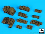 BLACK DOG[T35142]1/35 汎用 テント&毛布セット2