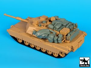 画像1: BLACK DOG[T35154]1/35 現用米 M1A1エイブラムス 車載品セット(DML用) (1)