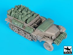 画像3: BLACK DOG[T35155]1/35 WWII独 Sd.Kfz.10 1トンハーフ 車載品セット(DML用)