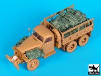 BLACK DOG[T35156]1/35 WWII米 GMC CCKW 車載品セット(ホビーボス用)