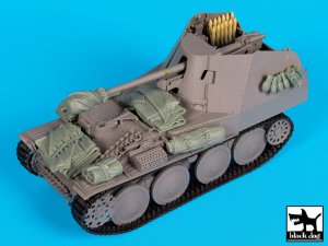 画像1: BLACK DOG[T35161]1/35 WWII独 マーダーIIIH型 車載品セット(DML用) (1)