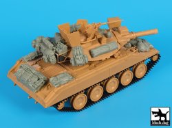 画像2: BLACK DOG[T35172]1/35 WWII米 M551シェリダン空挺戦車 車載品セット(アカデミー用)