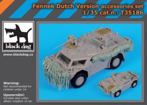 画像1: BLACK DOG[T35186]1/35 フェネック オランダ軍仕様 ディティールセット (1)