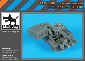 画像1: BLACK DOG[T35188]1/35 現用独 FLW 200 遠隔操作銃塔 (1)