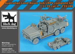 画像1: BLACK DOG[T35189]1/35 現用豪 ランドローバー6X6(レジンフルキット) (1)