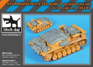 画像1: BLACK DOG[T35193]1/35 WWII独 III突D型 積荷セット (1)