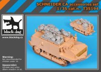 BLACK DOG[T35194]1/35 WWI シュナイダーCA 積荷セット