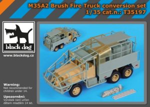 画像1: BLACK DOG[T35197]1/35 M35A2 ブラッシュ 消防車 改造セット (1)
