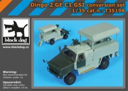 画像1: BLACK DOG[T35198]1/35ディンゴ2 GE C1 GSI 改造セット