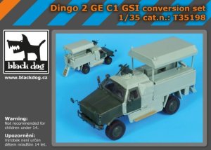 画像1: BLACK DOG[T35198]1/35ディンゴ2 GE C1 GSI 改造セット (1)