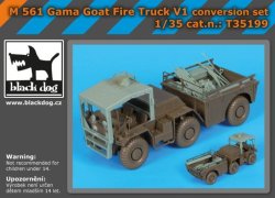 画像1: BLACK DOG[T35199]1/35 M561ガマゴート消防車V1 改造セット