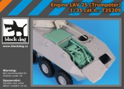 画像1: BLACK DOG[T35209]1/35 LAV25 エンジンセット