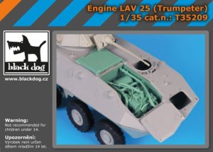 画像1: BLACK DOG[T35209]1/35 LAV25 エンジンセット (1)