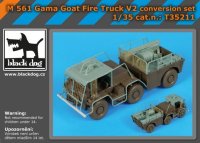 BLACK DOG[T35211]1/35 M561ガマゴート消防車V2 改造セット