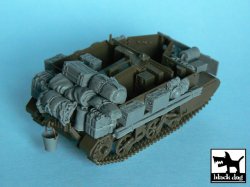 画像2: BLACK DOG[T48001]1/48 WWII英 ブレンガンキャリアー 車載品セット(タミヤ32516用)
