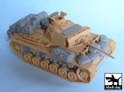 画像3: BLACK DOG[T48024]1/48 WWII独 III号戦車L型 車載品セット(タミヤ32524用)