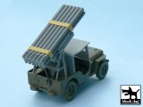 BLACK DOG[T48027]1/48 WWII米 ロケット砲搭載ジープ改造セット(タミヤ32552用)