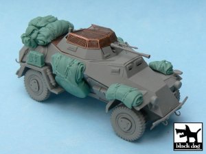 画像1: BLACK DOG[T48028]1/48 WWII独 Sd.Kfz.222 車載品セット(ICM 48191用) (1)