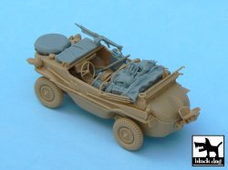画像2: BLACK DOG[T48031]1/48 WWII独 シュビムワーゲン 車載品セット(タミヤ32506用)