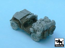 画像2: BLACK DOG[T48032]1/48 WWII米 ジープ 車載品セット(タミヤ32552用)