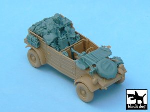 画像1: BLACK DOG[T48033]1/48 WWII独 キューベルワーゲン 車載品セット(タミヤ32503用) (1)