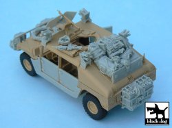 画像2: BLACK DOG[T48034]1/48 現用米 ハンヴィー イラク戦争 車載品セット(タミヤ用)