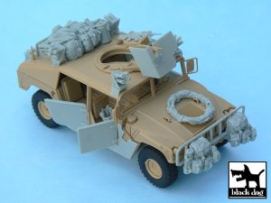 画像1: BLACK DOG[T48034]1/48 現用米 ハンヴィー イラク戦争 車載品セット(タミヤ用) (1)