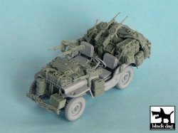 画像3: BLACK DOG[T48043]1/48 WWII英 SASジープ 北アフリカ1942 改造セット(タミヤ32552用)