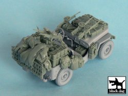 画像2: BLACK DOG[T48043]1/48 WWII英 SASジープ 北アフリカ1942 改造セット(タミヤ32552用)