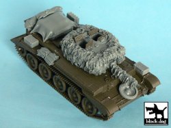 画像3: BLACK DOG[T48047]1/48 WWII英 クロムウェル カモフラージュ/車載品セット(タミヤ32528用)
