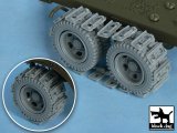 BLACK DOG[T48049]1/48 WWII米 2 1/2トン 6×6 カーゴトラック 簡易履帯セット(タミヤ32548用)