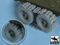 BLACK DOG[T48049]1/48 WWII米 2 1/2トン 6×6 カーゴトラック 簡易履帯セット(タミヤ32548用)