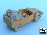 BLACK DOG[T48053]1/48 WWII独 シュタイヤー1500A/01 車載品セット(タミヤ32549用)