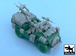 画像2: BLACK DOG[T48054]1/48 WWII英 SASジープ ヨーロッパ1944 改造セット(タミヤ32552用)