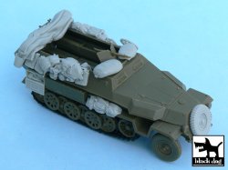 画像3: BLACK DOG[T48055]1/48 WWII独 Sd.kfz.251車載品セット(AFVクラブ48007用)