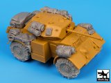 BLACK DOG[T48060]1/48 WWII英 スタッグハウンドMk.III 車載品セット(ブロンコ用)