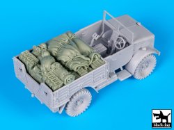 画像4: BLACK DOG[T48063]1/48 WWII英 ベッドフォードMWD 車載品セット(エアフィックス用)